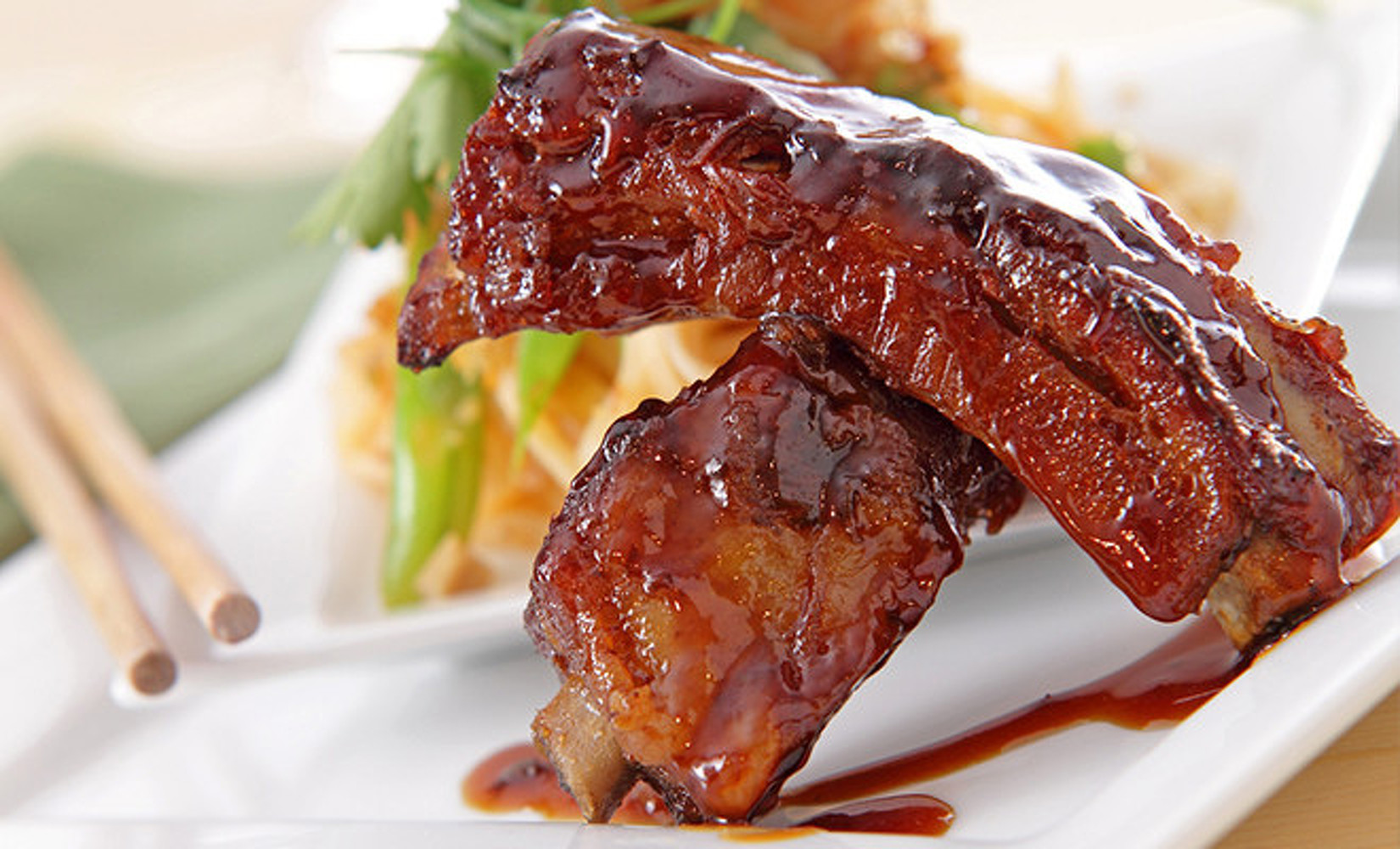 costillas de cerdo a la barbacoa 